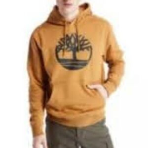 NWT MENS TIMBERLAND CORE TREE LOGO PULLOVER HOODIE